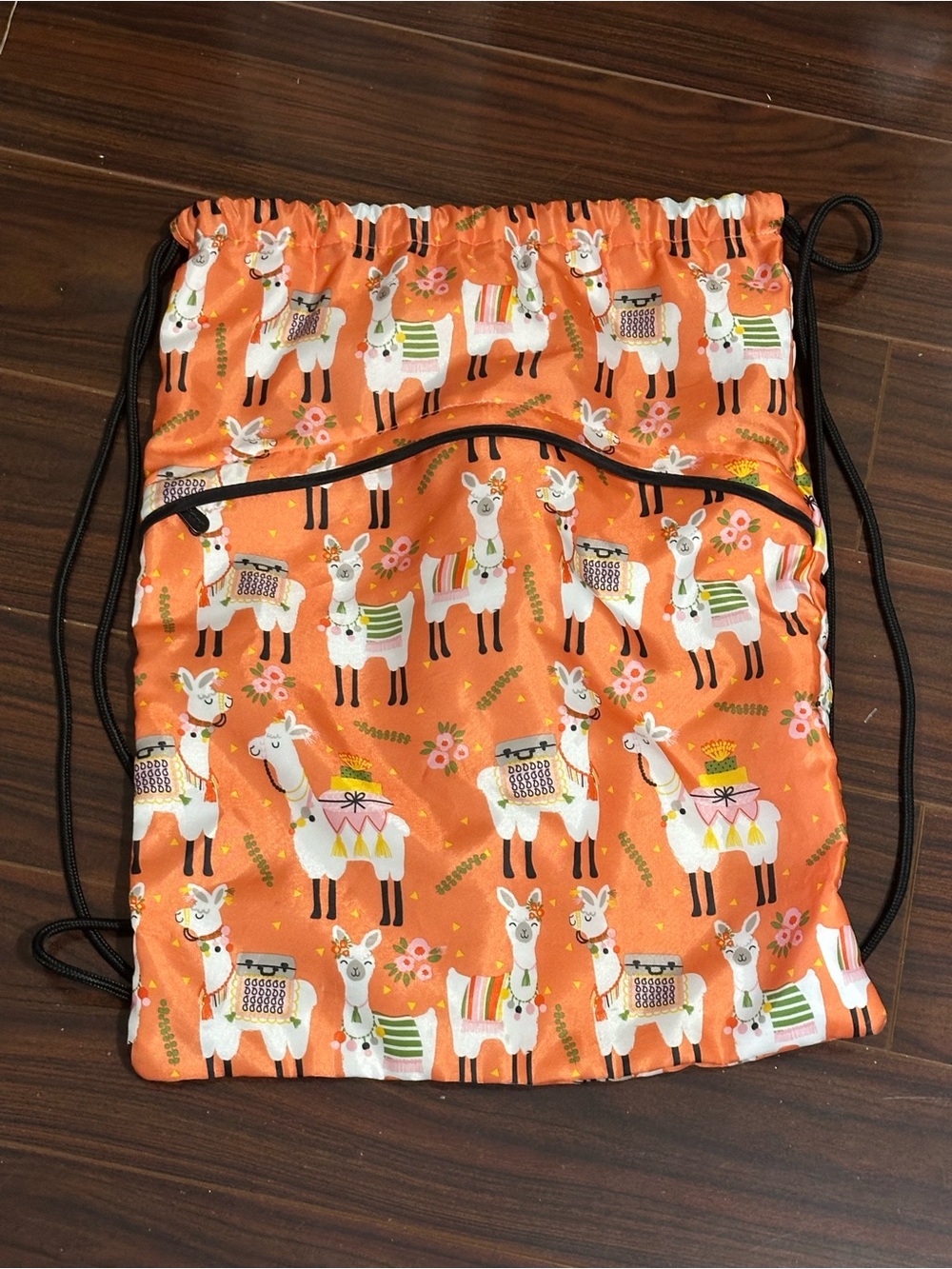 Thirtyone cinch sac bag Llama Drawstring Backpack